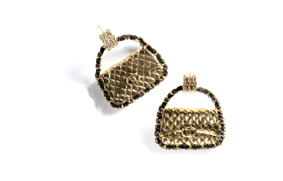 CHANEL CHANEL Earrings Women's Gold