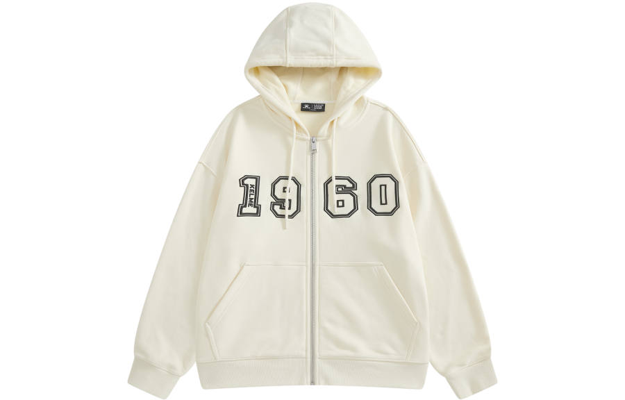 KELME Sports Lifestyle Collection, Trendy And Comfortable Loose Fit Fleece Lined Hooded Cardigan Sweatshirt Unisex