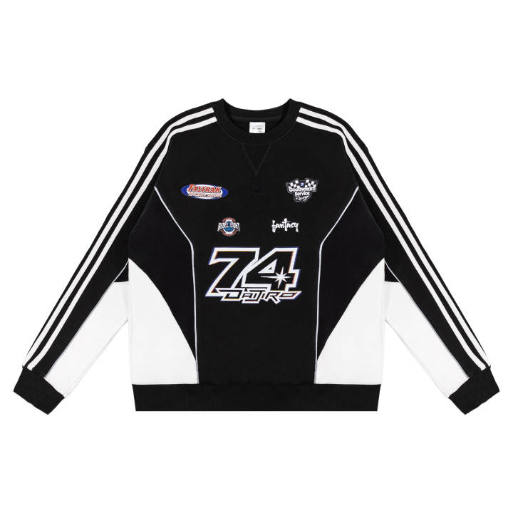 Adidas Adidas Sweatshirts Unisex Black Crew Neck Moderate Regular