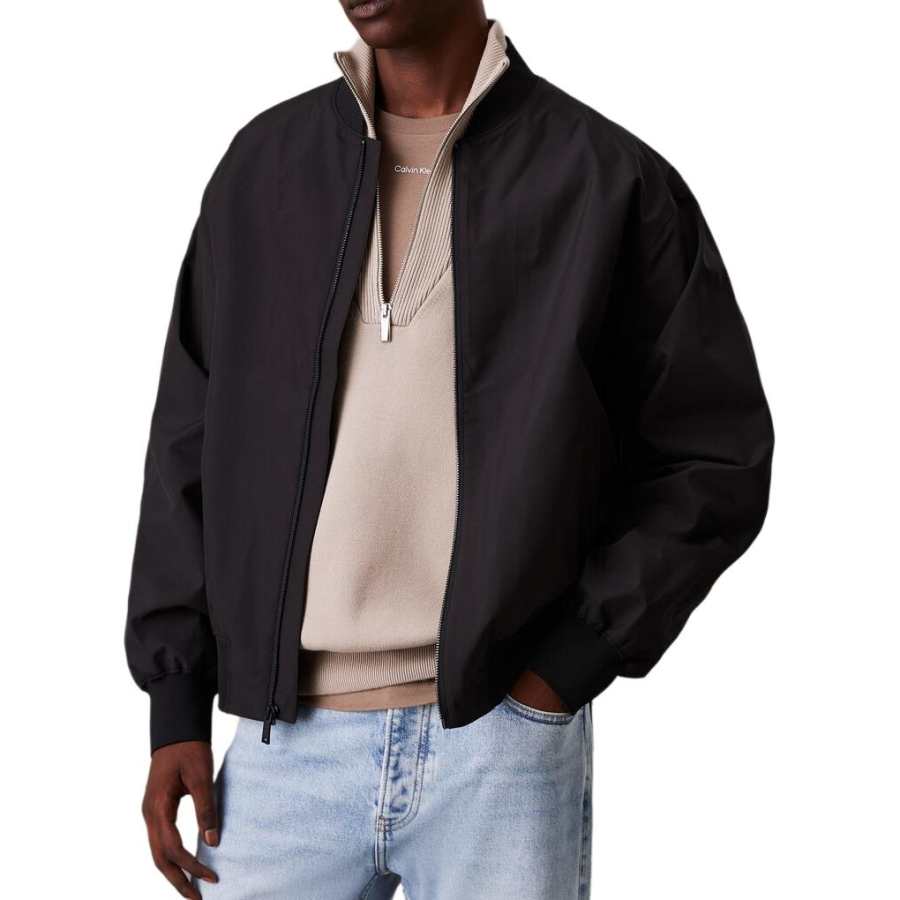CALVIN KLEIN Jackets & Coats Men's Black