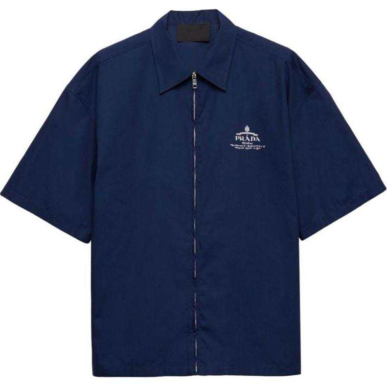 PRADA PRADA Short sleeved Zip Shirt