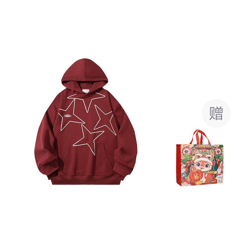 VEIDOORN Sweatshirts Unisex Hooded Moderate Regular