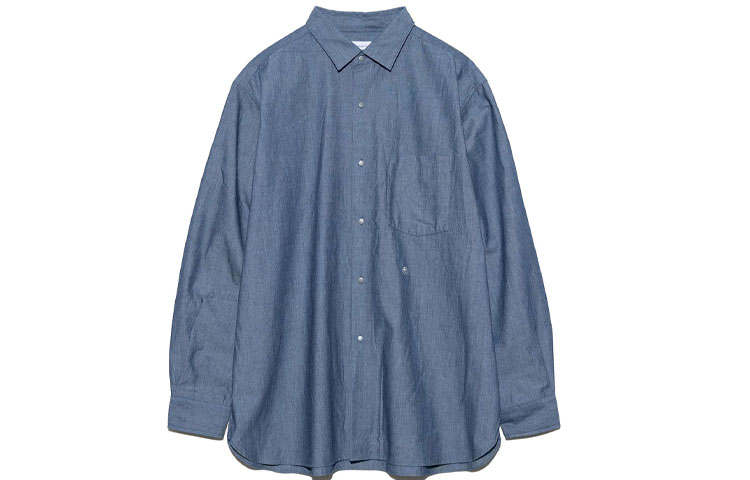 Nanamica Classic-collar Chambray Shirt