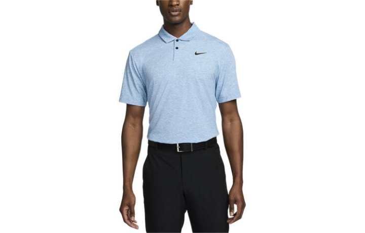 Nike Nike Dri FIT Tour Polo Shirt Men's Light Photo Blue Color