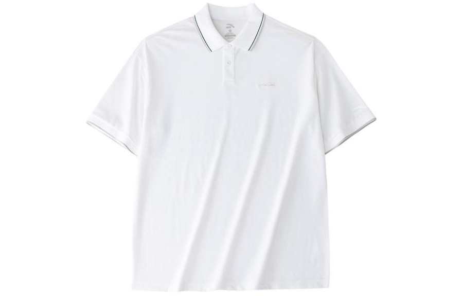 Anta Life Collection Polo Shirt Men's Snowflake White