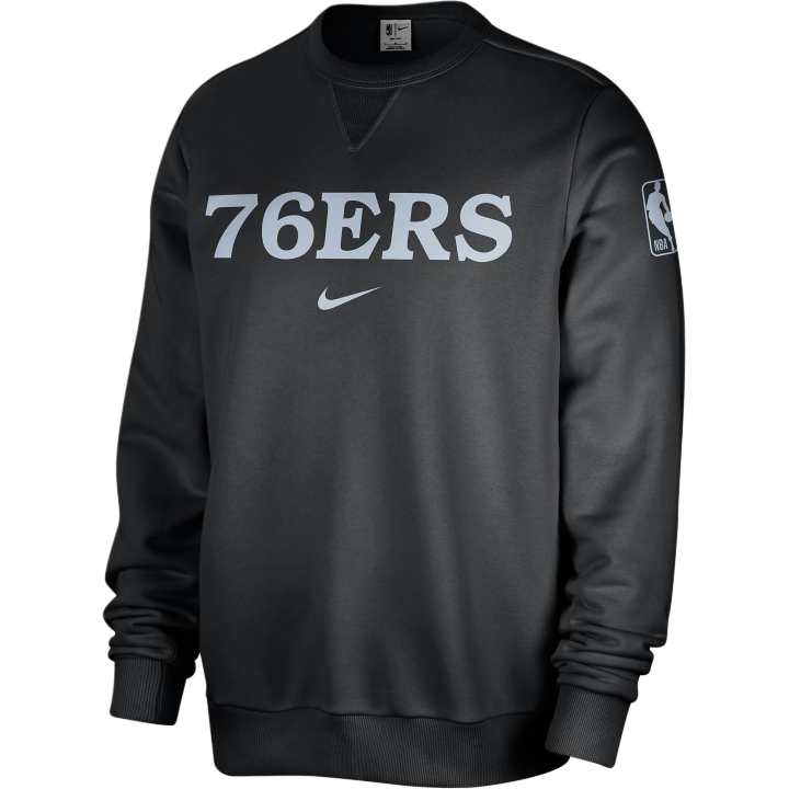 Nike Nike Philadelphia 76ers Standard Issue Men's Nike Dri FIT Nba Crew Neck Sweatshirt