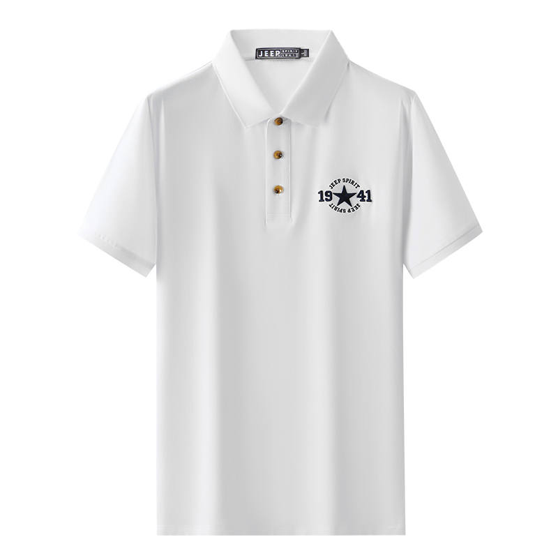 JEEP SPIRIT Polo Shirts Men's Polo Collar Moderate Straight Fit