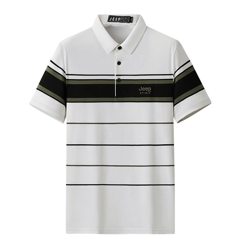 JEEP SPIRIT Polo Shirts Men's Polo Collar Moderate Straight Fit