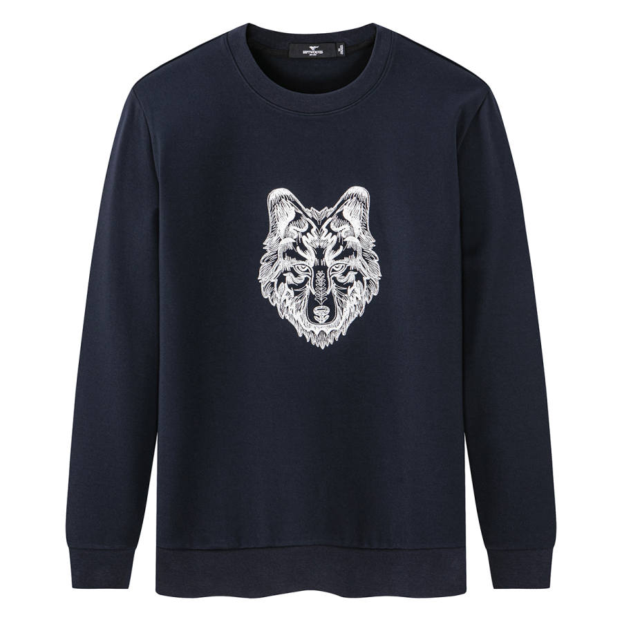 SEPTWOLVES SEPTWOLVES Sweatshirts Men's Crew Neck Moderate Other