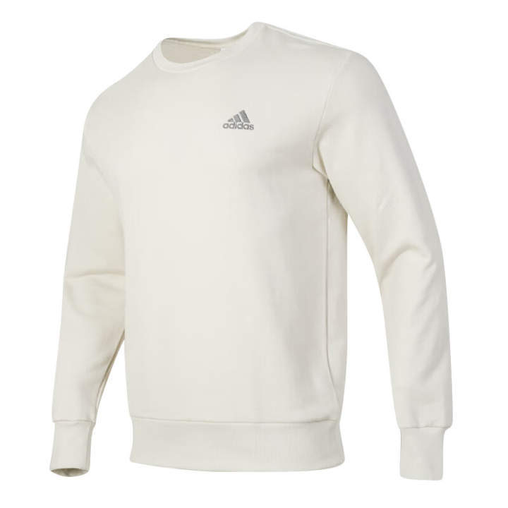 Adidas Adidas Sweatshirts Men's Beige Crew Neck Moderate Other