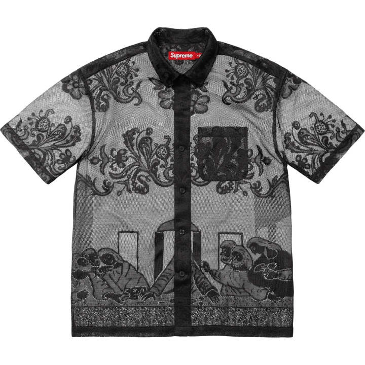 Supreme Supreme Last Supper Lace S/S Shirt