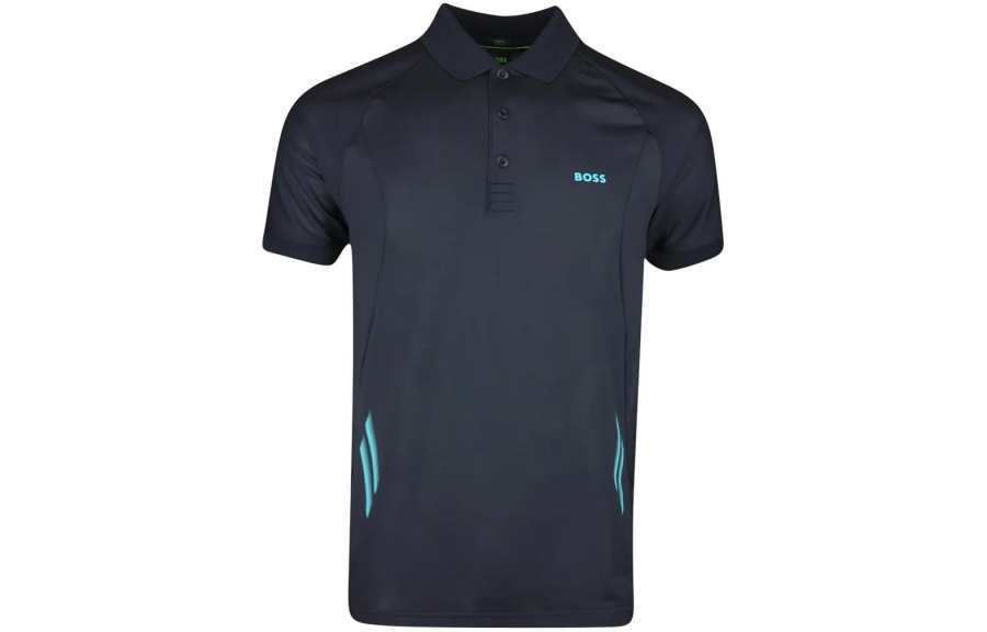 Hugo Boss logo-print polo shirt