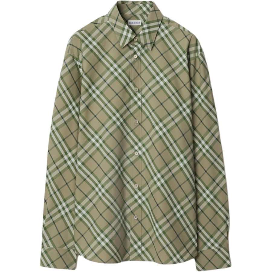 Burberry checked cotton shirt