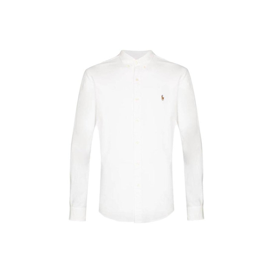 Polo Ralph Lauren logo-embroidery long-sleeve shirt