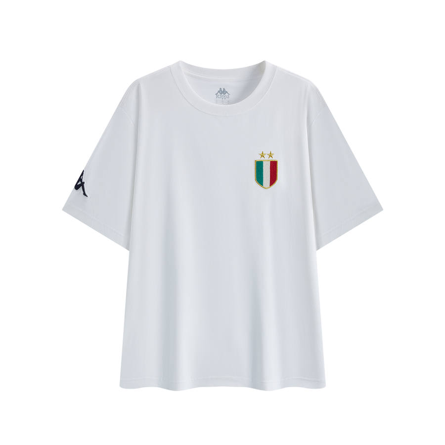 Kappa 1916 T Shirt Men's Korean White