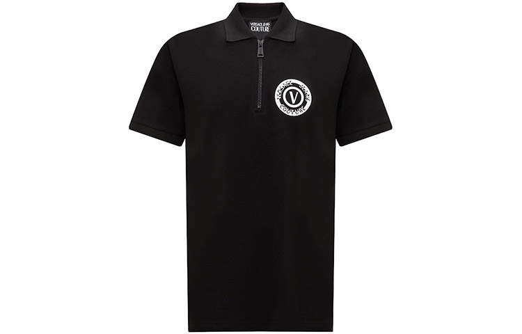 VERSACE JEANS COUTURE V Emblem Polo Shirt