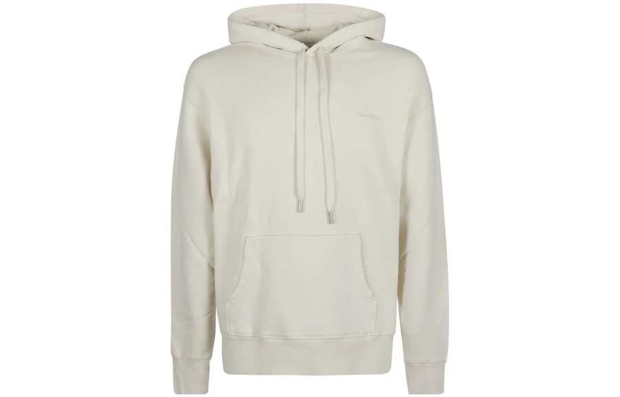 AMIPARIS Ami Logo Embroidered Drawstring Hoodie
