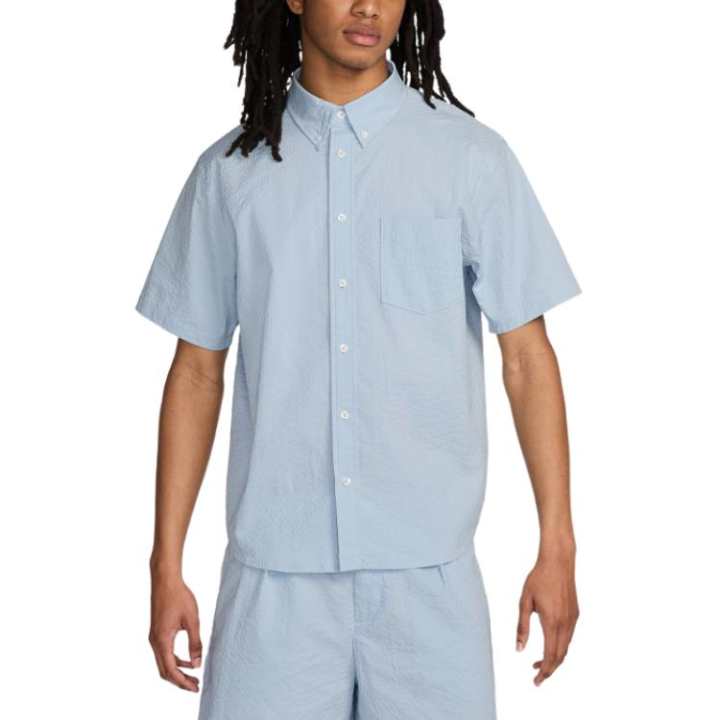 Nike Nike Life Men's Short-Sleeve Seersucker Button-Down Shirt