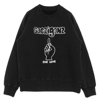 Sacai SS24 Sweatshirt Unisex Black