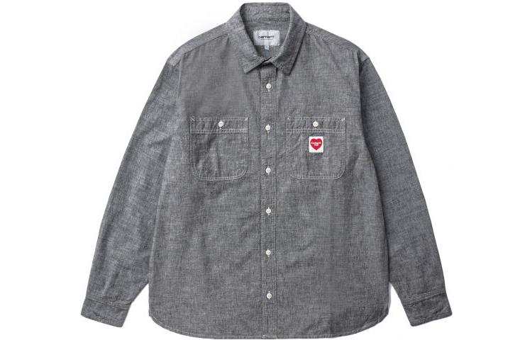 Carhartt WIP Shirts Men's Gray Moderate Other