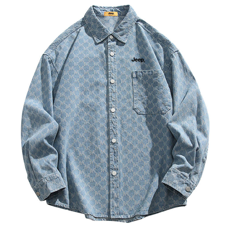 Jeep Jeep Shirts Unisex Lapel Moderate
