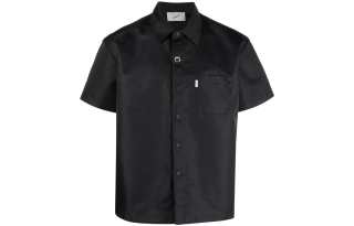 COPERNI Shirts Men's Black Pointed Collar Moderate Other