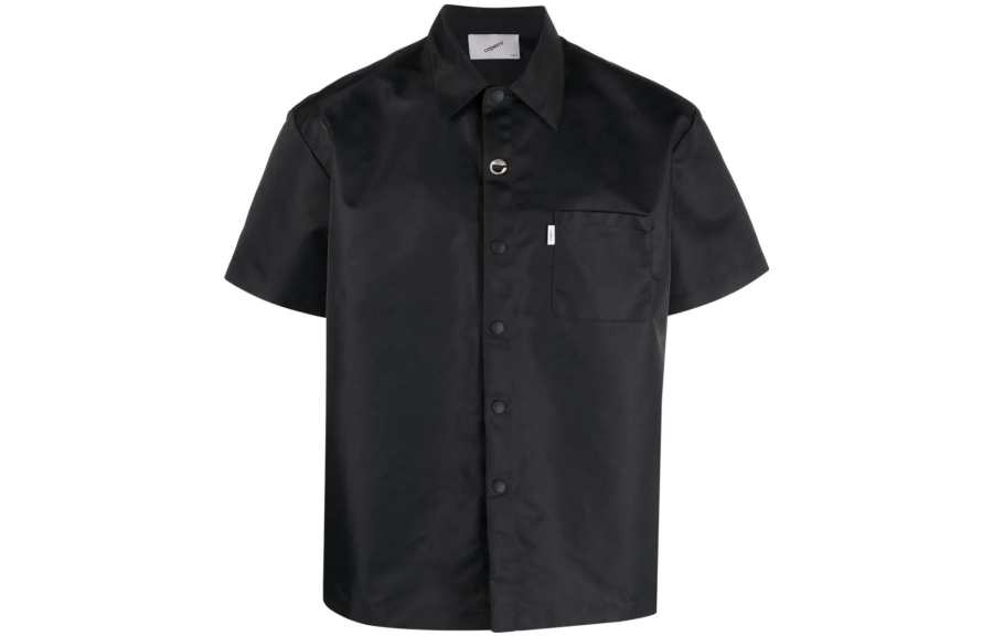 COPERNI COPERNI Shirts Men's Black Pointed Collar Moderate Other