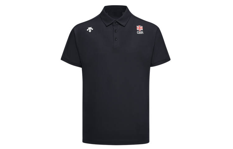 DESCENTE DESCENTE RUNNING Polo Shirts Men's Moderate