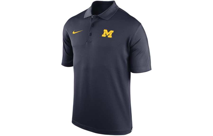 Nike Nike Michigan Polo Shirt Men's Marine Blue