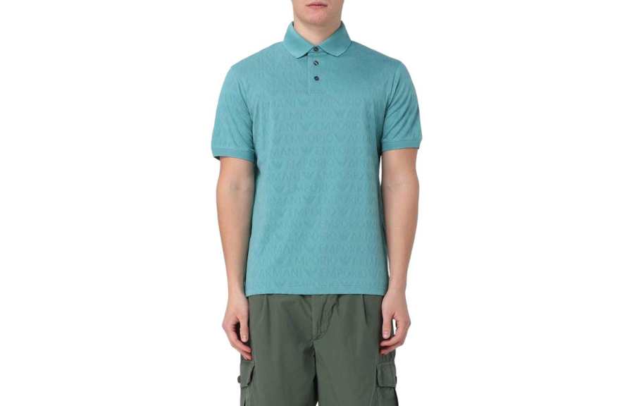 EMPORIO ARMANI Polo Shirt Men's Blue