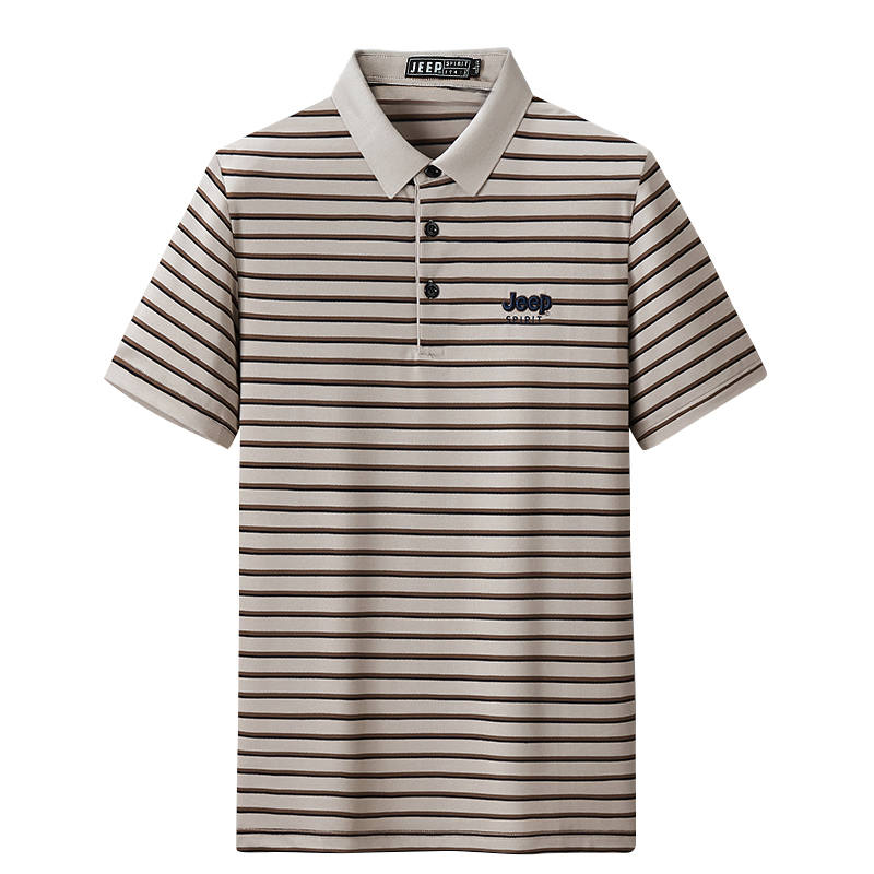 JEEP SPIRIT Polo Shirts Men's Polo Collar Moderate Straight Fit