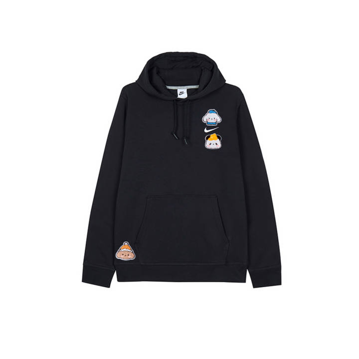 Nike Nike Sweatshirts Men's Black Hooded Moderate