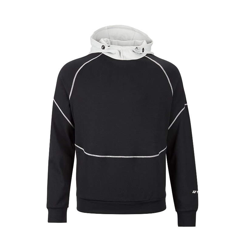 YONEX Sweatshirts Unisex Black Hooded Moderate
