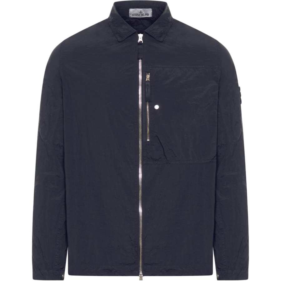 STONE ISLAND STONE ISLAND Compass Patch Zip Up Jacket