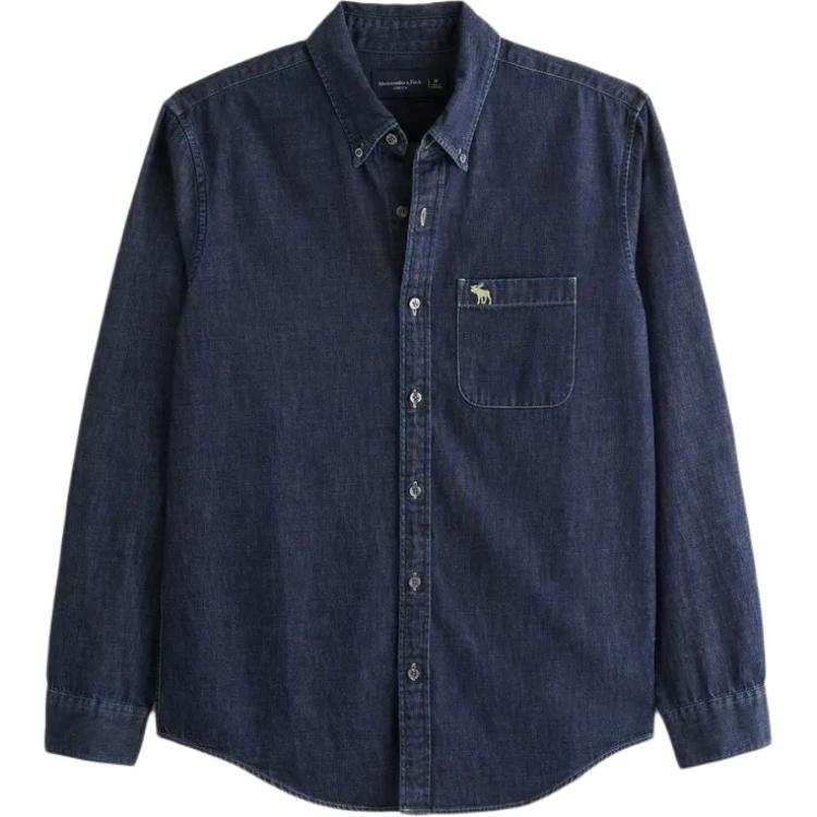 Abercrombie&Fitch Shirt Men's Blue