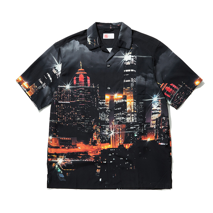 Li-Ning Li Ning x JIETOUBUDAYANG,LIANMINGKUAN Shirt Unisex Black All Over Print