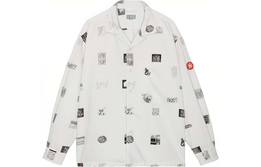 Cav Empt Cav Empt Shirts Men's Cuban Collar Moderate Other