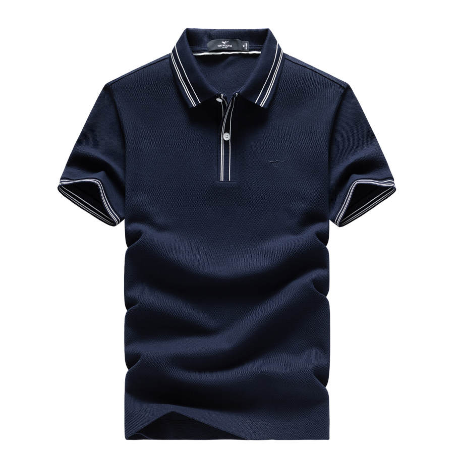 SEPTWOLVES Polo Shirts Men's Lapel Moderate Straight Fit