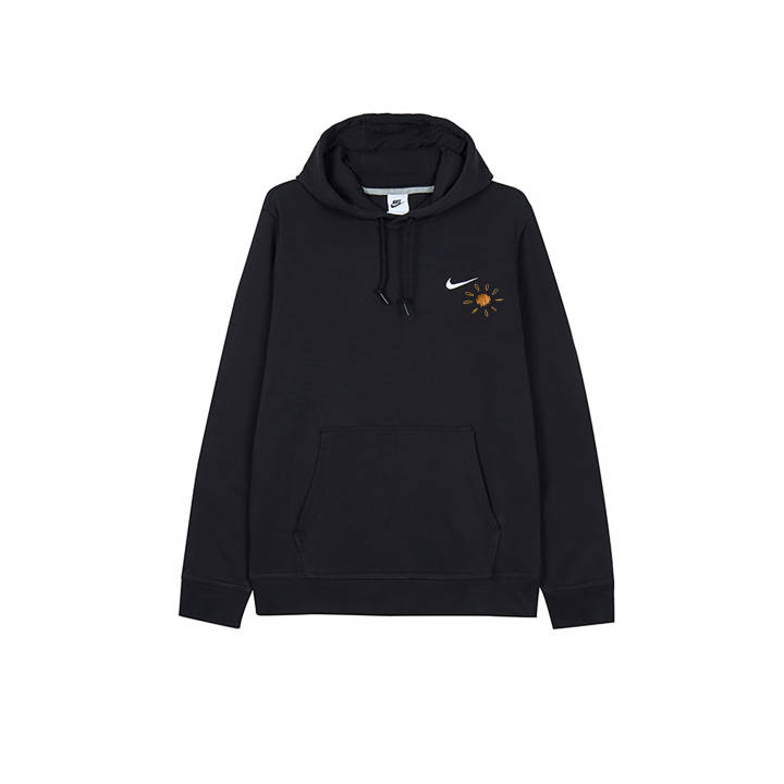 Nike Nike Sweatshirts Men's Black Hooded Moderate Regular