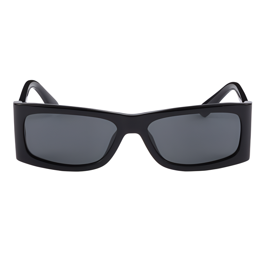 PRADA PRADA Rectangular Sunglasses Men's Black