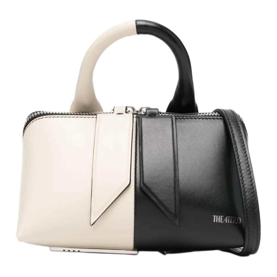 The Attico 【Previous Season】Friday two-tone leather tote bag