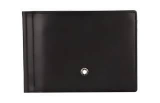 MONTBLANC Meisterstuck Cow Leather Wallet Men's Black