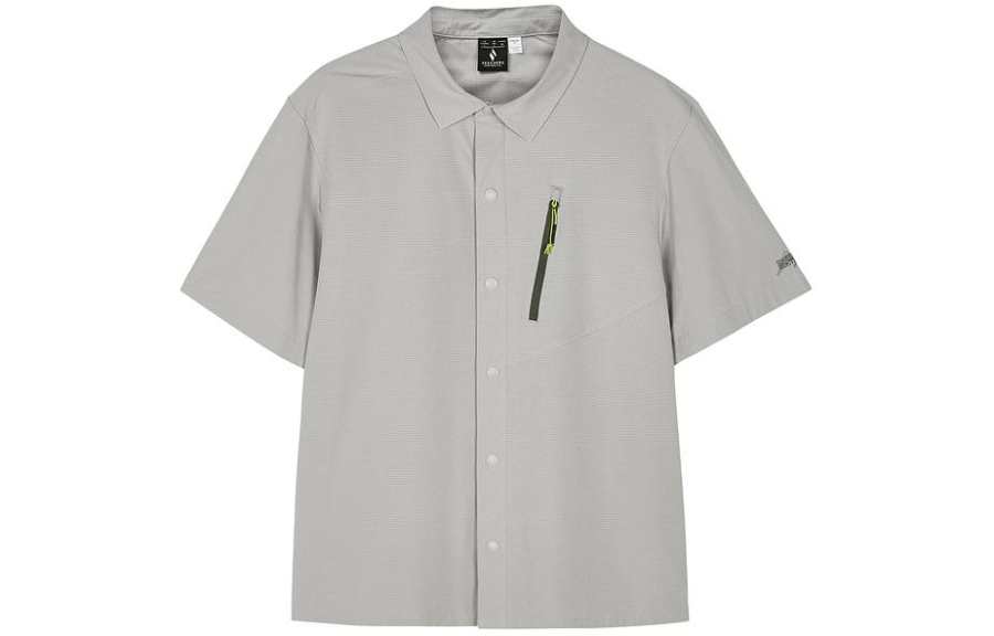 Skechers Polo Shirt Men's Ash Gray
