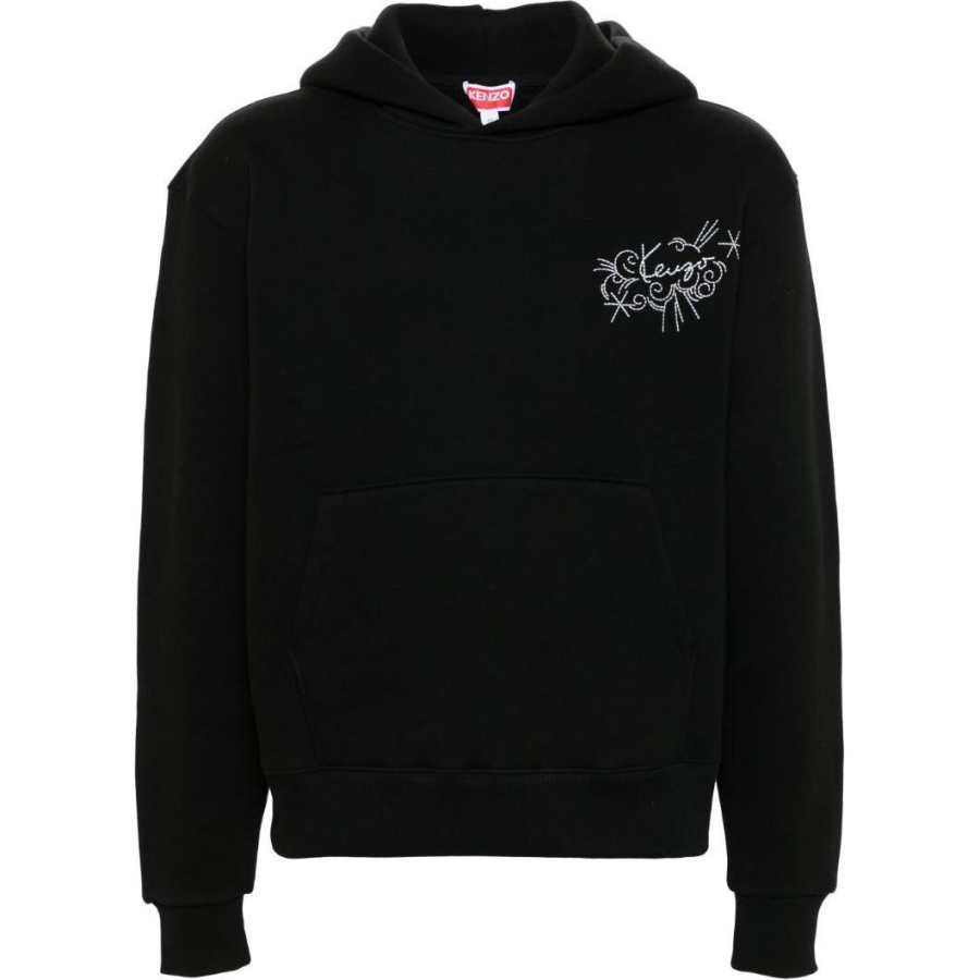 KENZO Logo embroidered Hoodie