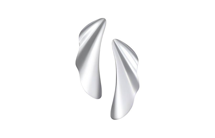 TIFFANY & CO. Sterling Silver Earrings Women's Silver