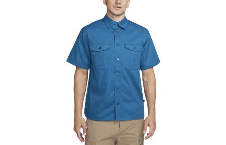 Nike Nike Shirts Men's Industrial Blue Moderate Shirt