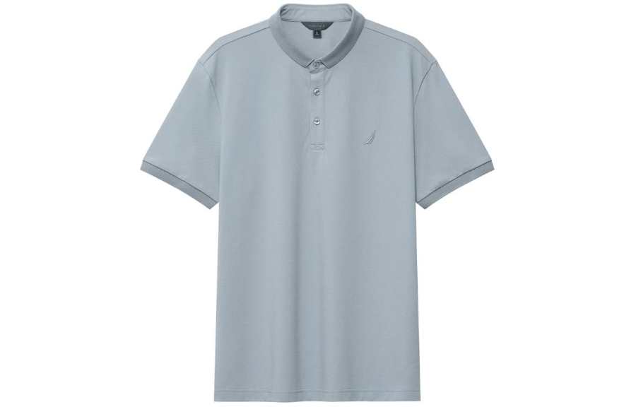 Nautica White Sail Polo Shirt Men's