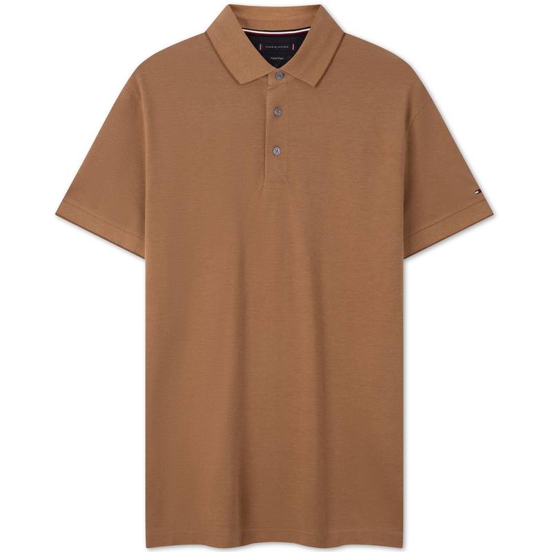 Tommy Hilfiger Mélange-effect Polo Shirt