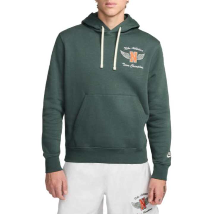 Nike Nike Sweatshirts Men's Green Hooded Moderate Regular