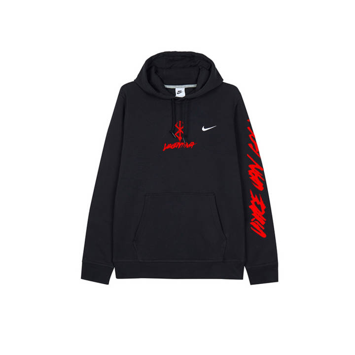 Nike Nike Sweatshirts Men's Black Hooded Moderate Regular